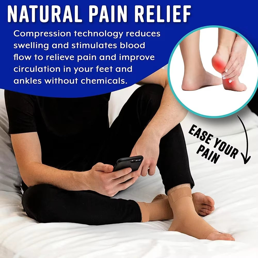 Stepflex™ Ankle Compression Sleeves – Support Your Step, Relieve the Pain, Keep Moving!