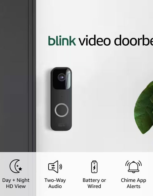 Load image into Gallery viewer, Video Doorbell plus Sync Module 2 - Battery or Wired - Smart Wi-Fi HD Video Doorbell Camera System in White
