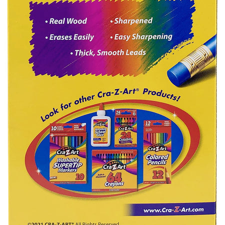 Erasable Colored Pencils, 24 Pack, Beginner Child Ages 3 and Up, Back to School Supplies