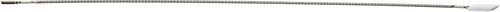 Load image into Gallery viewer, B1T16 Toilet Connector, Braided Stainless Steel-3/8-Inch Female Compression Thread X 7/8-Inch Female Ballcock Thread, 16-Inch Length
