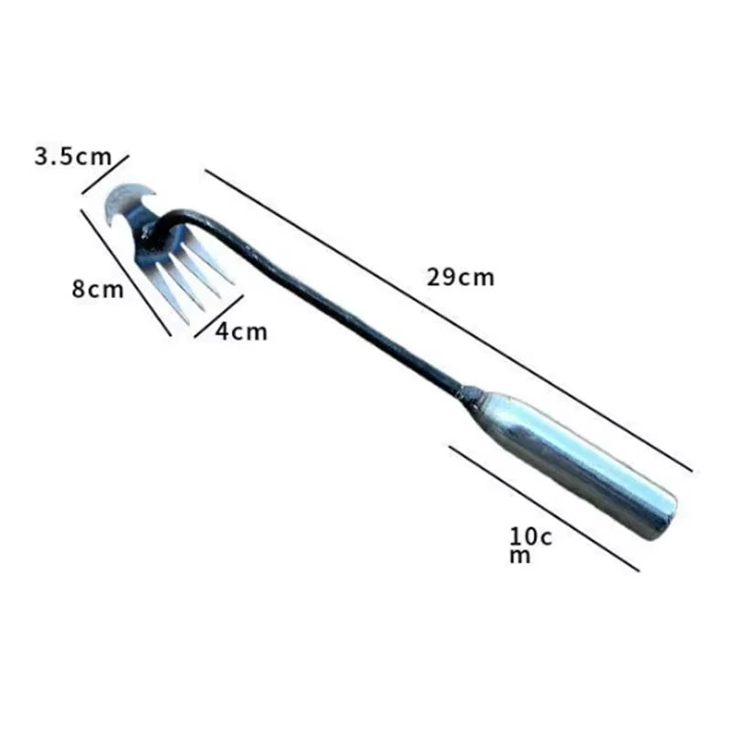 Rootmaster™ 4-In-1 Weeding Tool – Conquer Weeds with Steel Power & Precision!