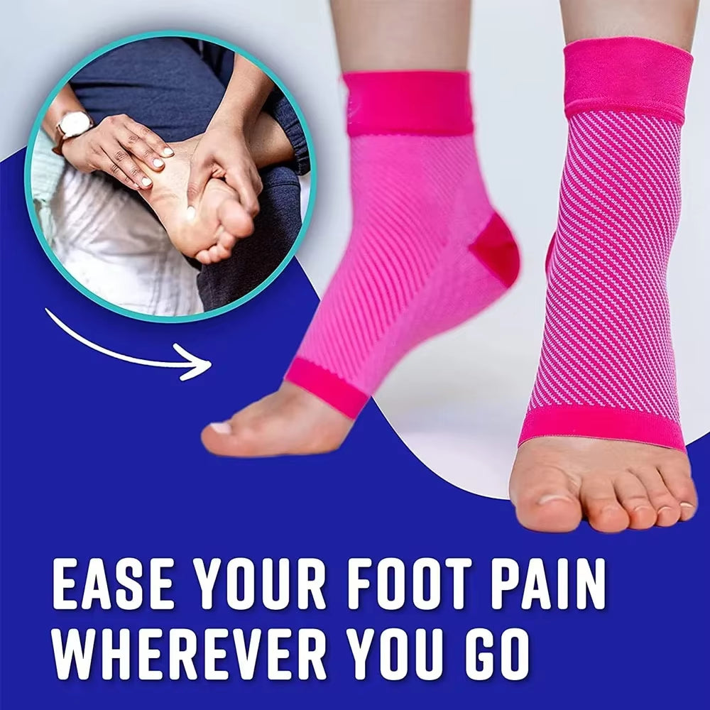 Stepflex™ Ankle Compression Sleeves – Support Your Step, Relieve the Pain, Keep Moving!