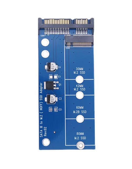 Load image into Gallery viewer, M.2 NGFF SSD to SATA 3 3.0 Adapter Card Converter B B&amp;M Key Protocol Solid State Disk Drive 2230 2280 2242
