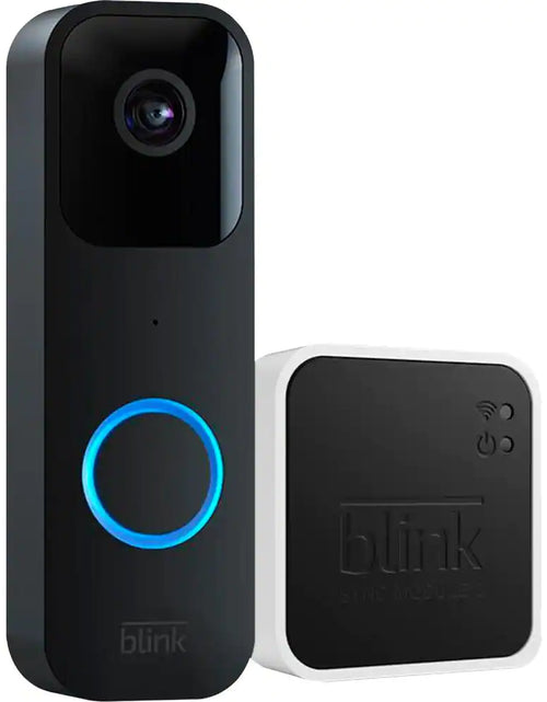 Load image into Gallery viewer, Video Doorbell plus Sync Module 2 - Battery or Wired - Smart Wi-Fi HD Video Doorbell Camera System in White

