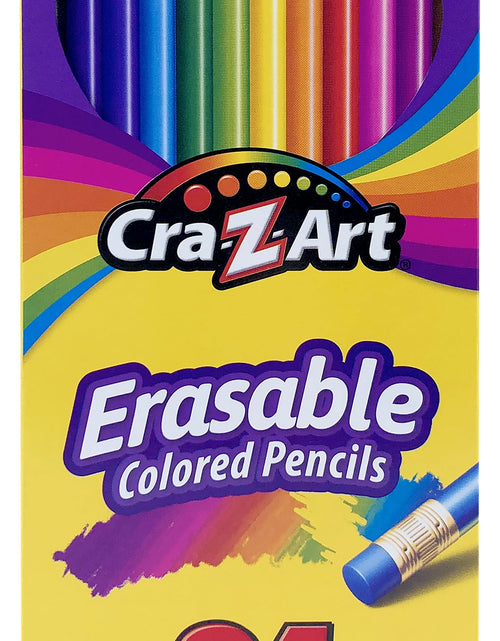 Load image into Gallery viewer, Erasable Colored Pencils, 24 Pack, Beginner Child Ages 3 and Up, Back to School Supplies
