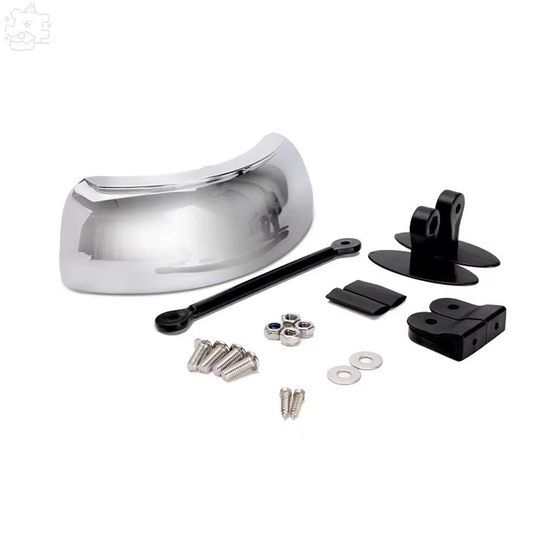 Motorbike 180° Wide-Angle Full-View Reversing Mirrors – Blind Spot-Free & Ultimate Front Guard