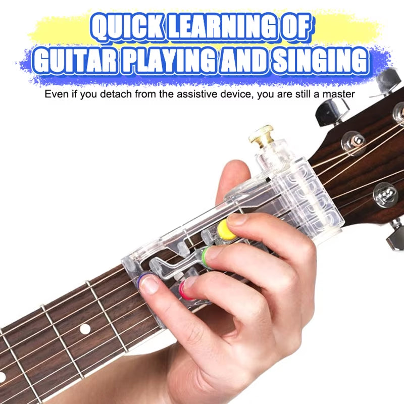 Chordmaster Finger Trainer – Painless Guitar Practice Tool for Beginners & Chord Mastery