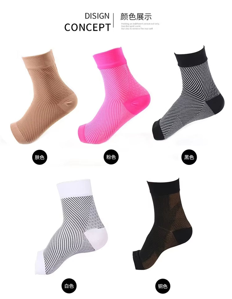 Stepflex™ Ankle Compression Sleeves – Support Your Step, Relieve the Pain, Keep Moving!