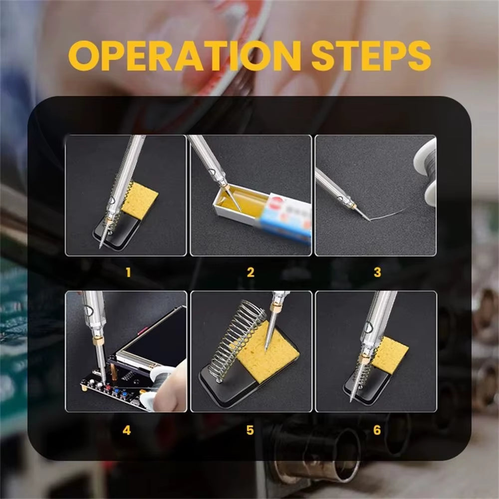 Precisionpro 510 USB Mini Soldering Iron – Portable, Battery-Powered Tool for Jewelry Repair & Precision Work
