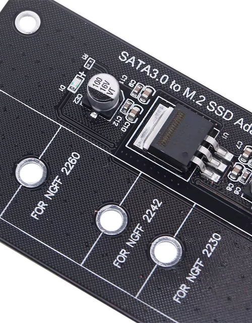 Load image into Gallery viewer, M.2 NGFF SSD to SATA 3 3.0 Adapter Card Converter B B&amp;M Key Protocol Solid State Disk Drive 2230 2280 2242
